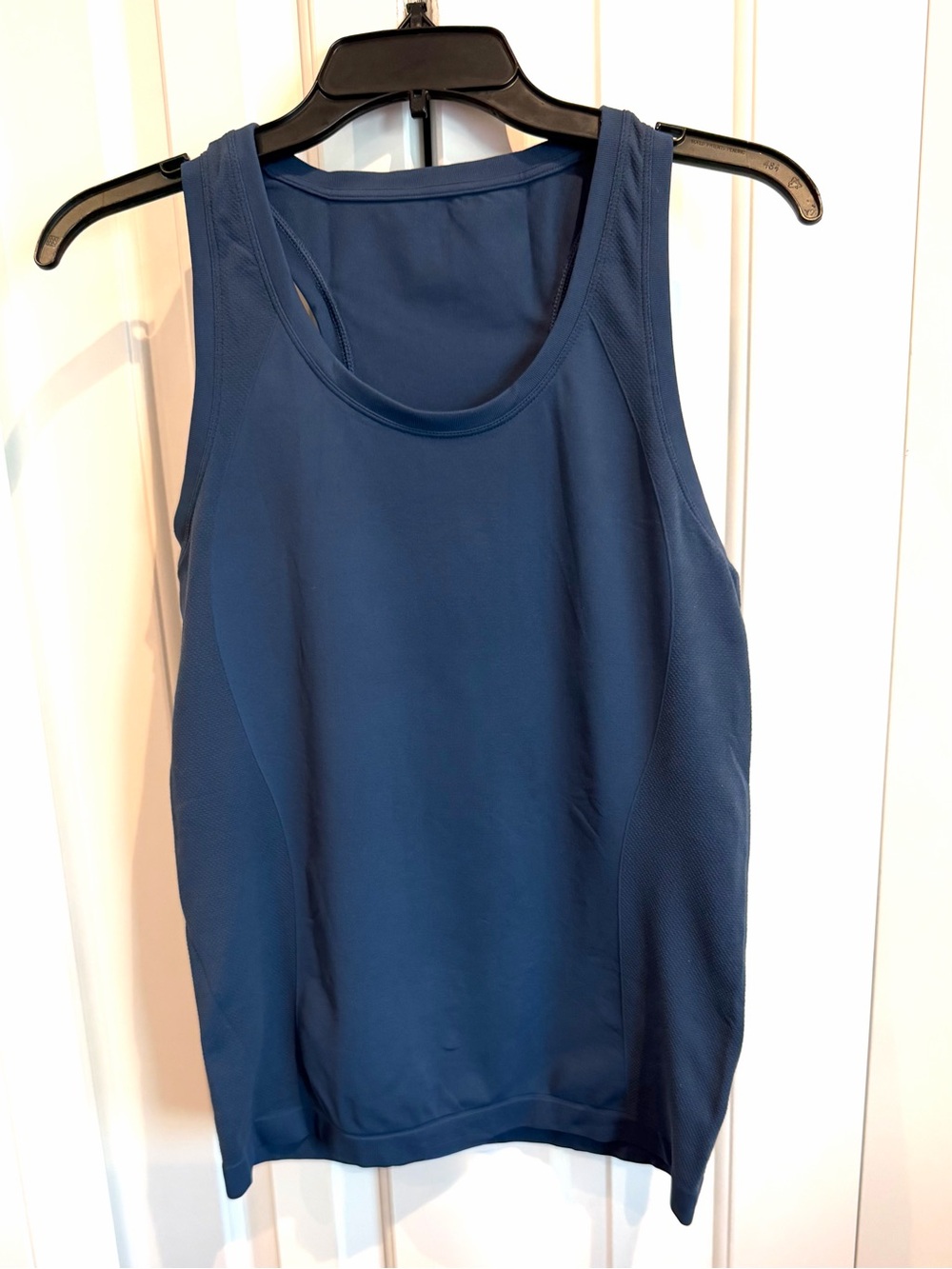 Sweaty Betty  Athlete Seamless Workout Tank Blue SZ M
